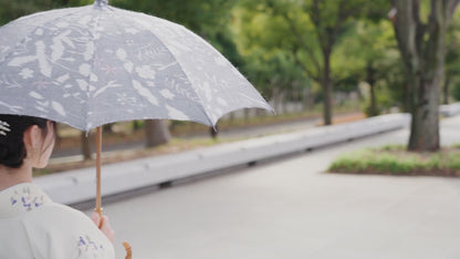 Shirabe 50cm 10-rib long umbrella