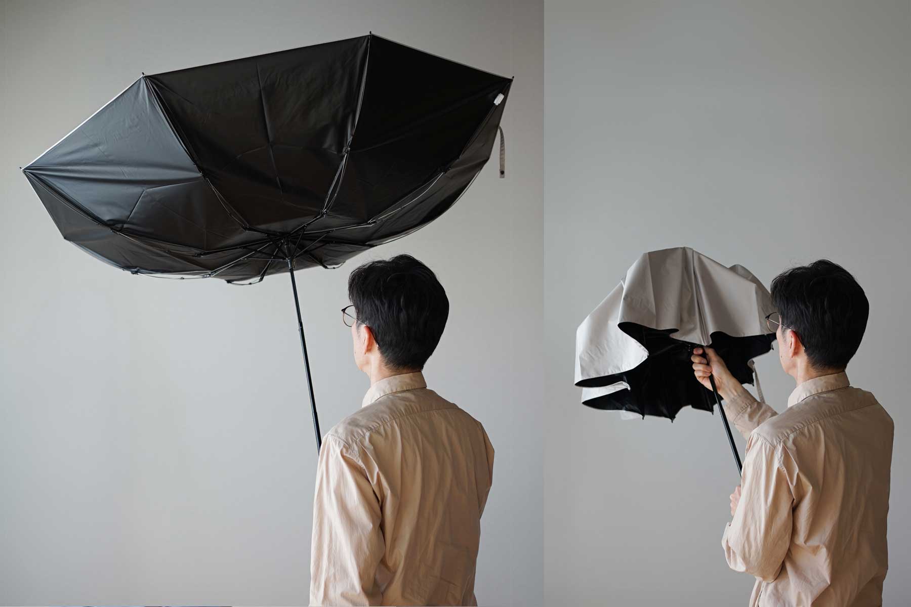 Large and lightweight, ultra-lightweight carbon folding umbrella