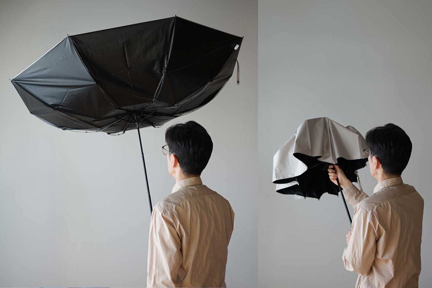 Ultra-lightweight carbon umbrella, easy to open and close, 70cm
