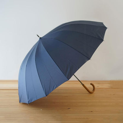 長傘 ワンタッチ 70cm 16本骨