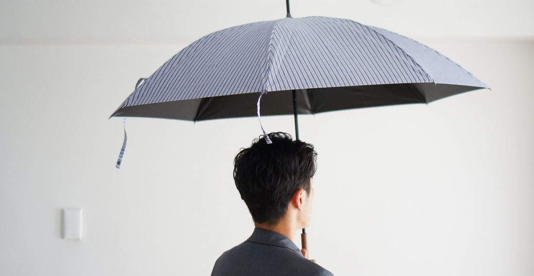 メンズ　晴雨兼用傘　一級遮光
