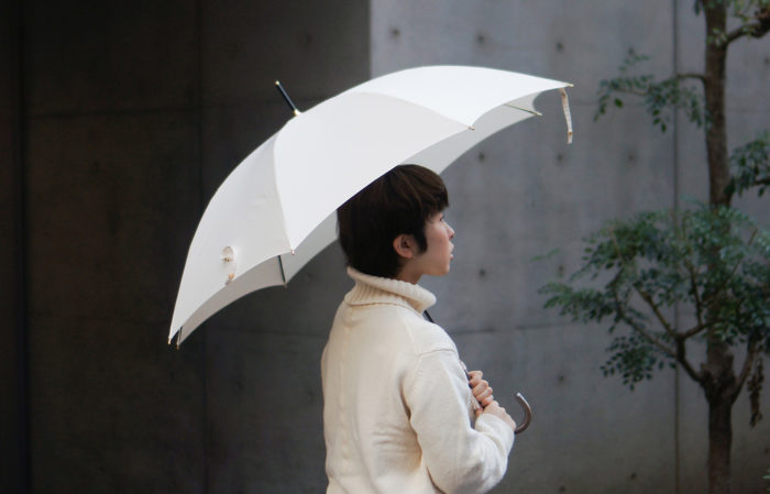 ミラトーレ超撥水の雨傘・雨晴兼用長傘「小宮商店の日本製のおしゃれな高級傘」