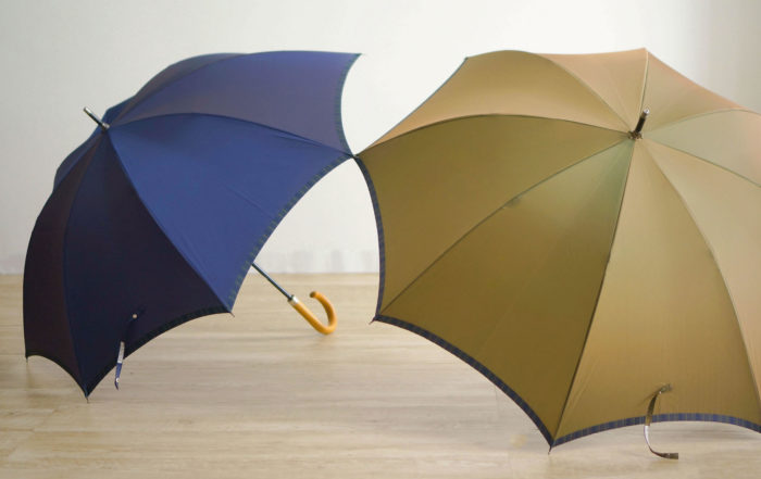 あおい甲州織軽量の65cm8本骨のメンズ雨傘・雨晴兼用長傘「日本製のおしゃれな高級傘ブランド・小宮商店」