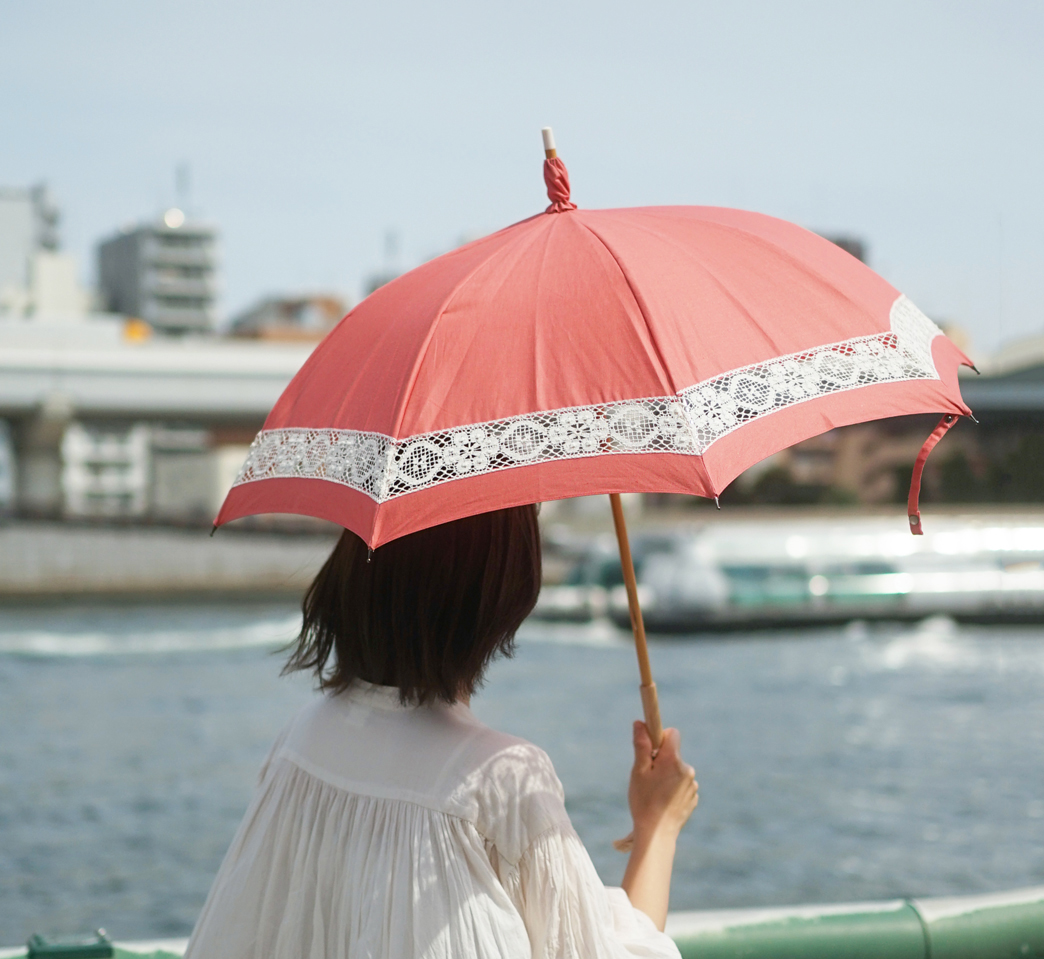 新商品】イギリスの伝統的な「クルーニーレース」の日傘のご紹介 | 傘