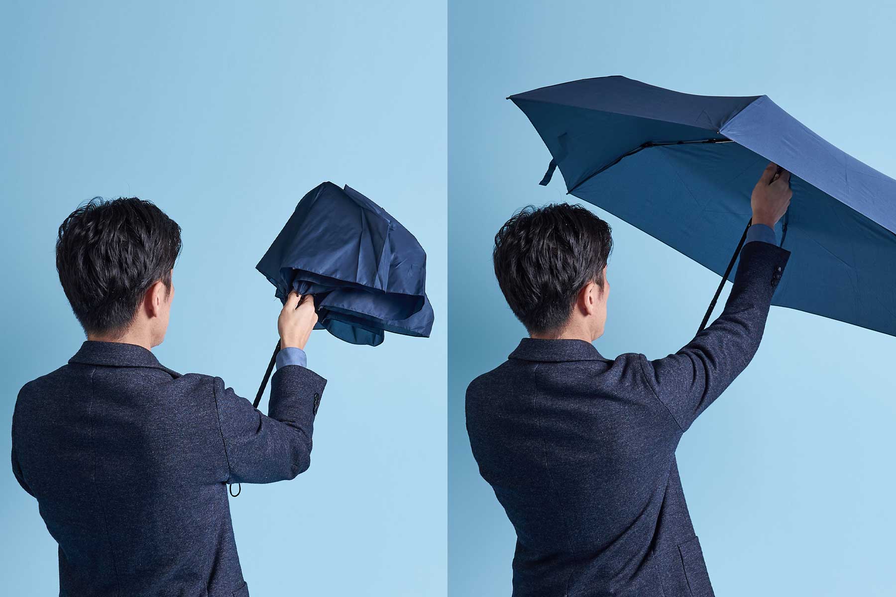 開閉しやすい超軽量カーボン折りたたみ傘 開くと大きい60cm | 傘専門店 ...